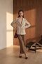 سترة MY FASHION ذات ياقة شال وأزرار