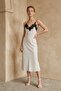 My Fashion Women's Polka Dot Chiffon Long Dress - 2