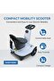 Compact Electric Mobility Scooter with Comfortable Seat Easy Control