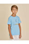 Boys White Printed Shirt And T-Shirt 2 Piece Set - 2