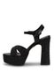Elit Fls053-451C Women's Platform Shoes Black - 5