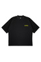 Unisex Women's Men's A.P.C Written Logo Front Printed Oversized Thick Fabric Relaxed Cut Cotton T-Shirt - 3