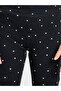 Girls Dot Print Ribbed Leggings - 3