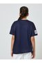 Teen Girls Varsity Print Oversized T-Shirt - 4