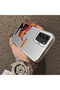 Samsung Galaxy S21 Fe Compatible Hard Acrylic Back Silicone Edge Lens Protection Case - 5