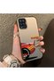 Samsung Galaxy A12/M12 Compatible Hard Acrylic Back Silicone Edge Lens Protection Case - 2