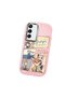 Pink Silicone Case with Shock-Absorbing Camera Protection Compatible with Samsung Galaxy S22 - 3