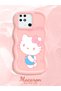 Redmi 10C Compatible Case Camera Protector Pink Silicone Couple Phone Case Kitty Pattern - 2
