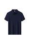 Arw98300 Seri̇ntutan--High Quality Buttoned Men's Merserized Polo Collar Tshirt
