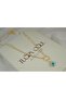 Kol614 Nazar Beaded Chain Necklace