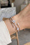 Zircon Stone Lotus Model Adjustable Bracelet - 4