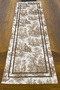 40X140Cm Woven Stain Resistant Printed Thai Feather Fabric Table Cloth Decorative Runner Washable - 2