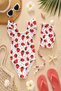 New Season, Stylish Design Girls' Swimsuit with Ruffle Detail and Cross Straps