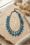 Handmade Blue Glass Beaded Special Design Authentic Anklet - 3