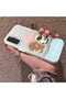 Samsung Galaxy S20 Fe Compatible Silicone Edge Hard Back Case Couple Phone Case Cartoon Pattern - 2