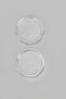 Round Acrylic Bag Handle Transparent Color |   Knitted, Wicker and Canvas Bag Handle |   1 Pair (2 Pieces) - El Y