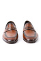 Genuine Leather Tan Moccasin Classic Men's Shoes - Kx02 - 3