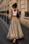 Firfirli Skirt with Pockets at the Bottom - 2
