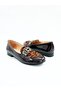 Women's Genuine Leather Brown Patent Leather - 3