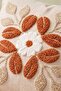 غطاء وسادة مزخرف بنقشة القرفة والزنبق - 3