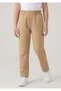 Unisex Children's Ribbed Waist School Pants Look Like Sweatpants - 2