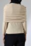 Women's Sandy Draped Long Sleeve Blouse - 8