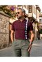 Men's Old Money Zippered Knitwear Polo