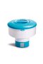 , Adjustable Control Ring Floating Chemical Dispenser Without Installation - White/Blue, 17.8cm - 2