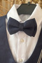 Boys' Navy Blue Vest Suit with Bow Tie Wedding Birthday Eid Circumcision Special Occasion Suit 1-12 Years - 5