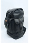 Black Camping, Mountain Climbing and Travel Backpack with Large Bottom Pocket and Waist Strap, Size 55*32*20 cm - 4