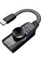 USB Dsp Sound Card 7.1 External Sound Card Gaming Pu Bg Lol Val Orant Headset Adapter with Microphone Plug and Play