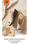 High Wedge Sole Cream Cross Orthopedic Women's Sandals
