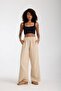 Udenya Double Layered Muslin Wide Leg Pants