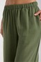 Udenya Double Layered Muslin Wide Leg Pants - 7