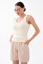 Women's V-Neck Lace Detailed Camisole Undershirt 260598 - - 2