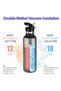 Football Themed Bento Lunch Bag , Toddler-Friendly, 3 Years+, Easy to clean - with 500ml Stainless Steel Water bottle - 4