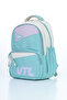 Vital Series 2-Piece Premium Textured Fabric School Bag Set (Backpack + Pen Holder) Water-Resistant Daily School Backpack - 5