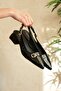 Mooien - 5cm Two Buckle Short Heeled Shoes Patent Leather Black - 3