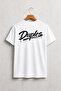 Printed Unisex 0Versize Combed Cotton Short Sleeve T-Shirt - 8