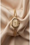 Women's Steel Watch Gold Color Old Money Vintage Oval Case Luxury Elegant Stylish Women's Wristwatch 2026