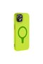iPhone 15 Case Pastel Colored Magsafe Camera Raised Silicone Butam - 5