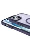 iPhone 14 Case Magsafe Supported Camera Raised Silicone Matte Anti-Fingerprint Senk - 3