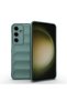 Galaxy S24 Fe Case Camera Protected Flexible Silicone with Finger Strip Tkng