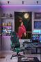 Aesthetic Pink Sweater Girl and Full Moon Wall Covering – Modern Decorative Quality Fabric Tapestry Wall Carpet - 3