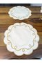 Duck Linen Embroidered Luxury Runner Set of 2 (40X40 cm) - 4