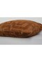 Tan Geometric Textured Decorative Throw Pillow Cover - 6