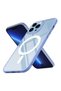 iPhone 12 Pro Case Magsafe Transparent Back Face Camera Raised Silicone Butam