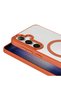 حافظة لهاتف Galaxy S26 Plus من MagSafe شفافة للكاميرا الخلفية من السيليكون SENK - 6