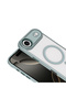 iPhone 17 Air Case Magsafe Transparent Back Face Camera Raised Silicone Tkng - 6