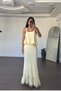 Butter Yellow Lace Detailed Blouse Skirt Double Set - 202634 - 2